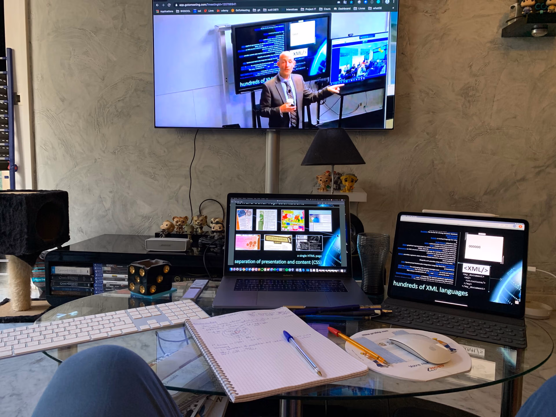 Équipement conseillé pour étudier en Live Streamed depuis chez soi