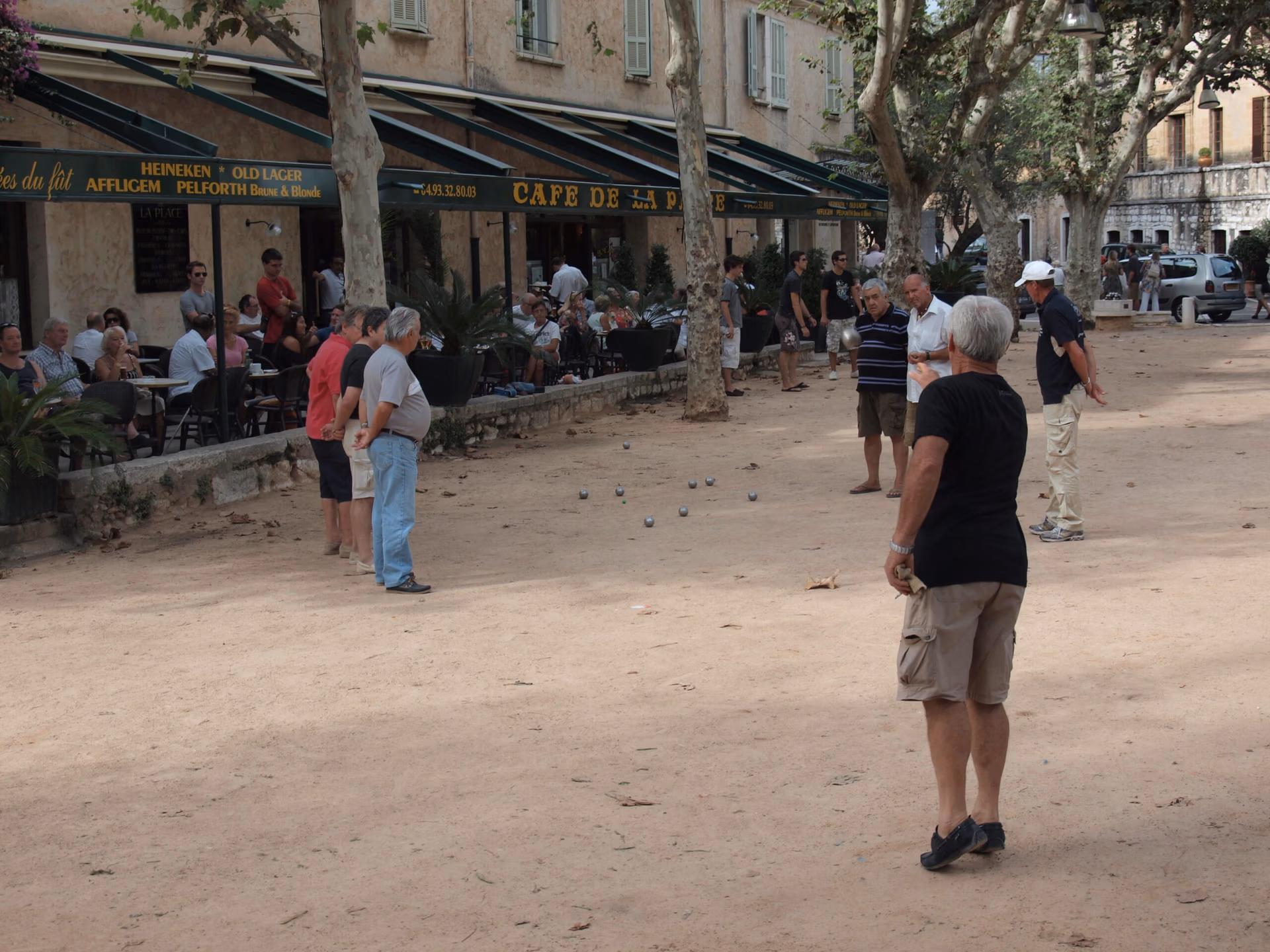 Foto: Pétanque y vida de pueblo
