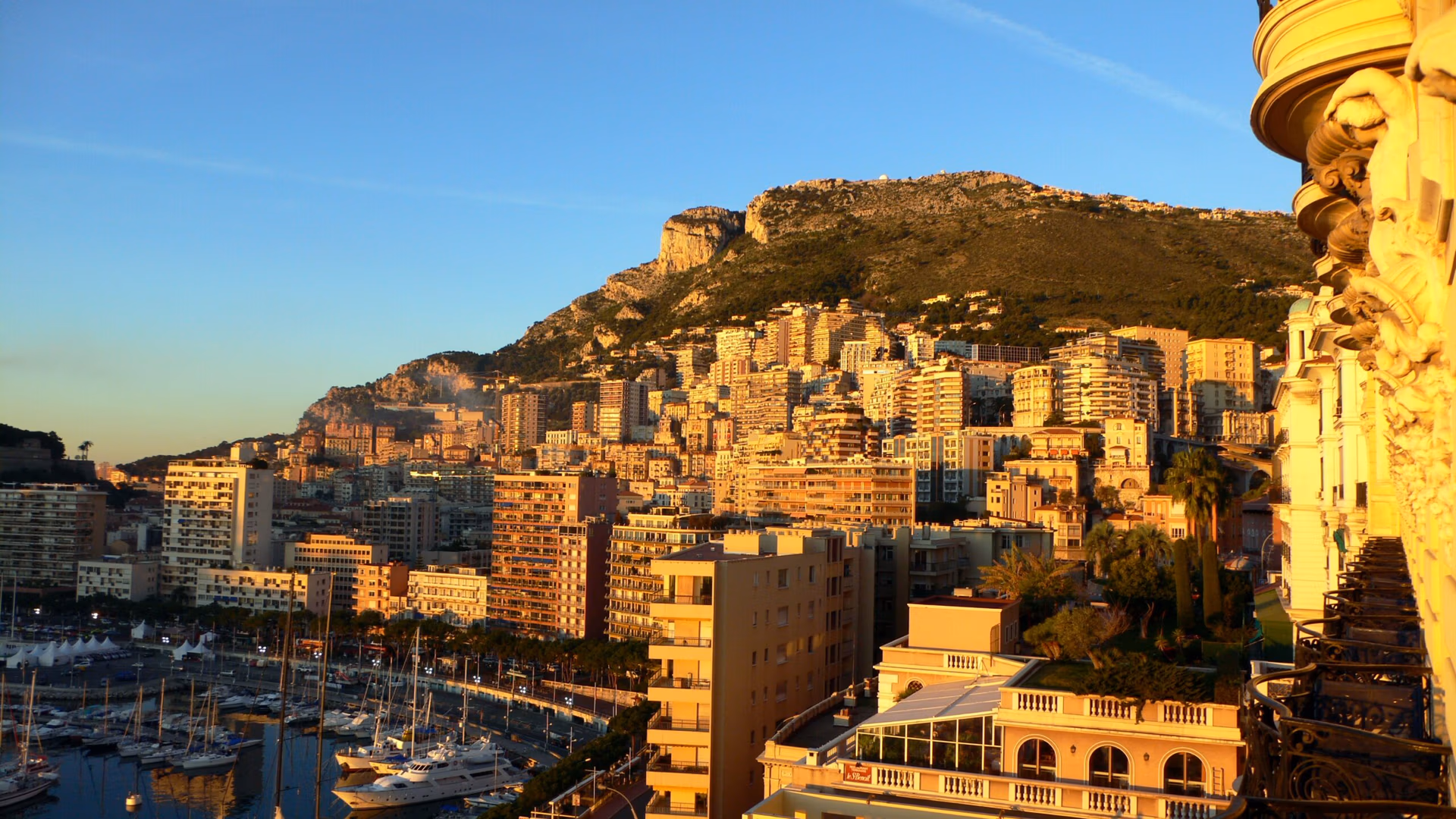 Foto: Monte-Carlo al atardecer