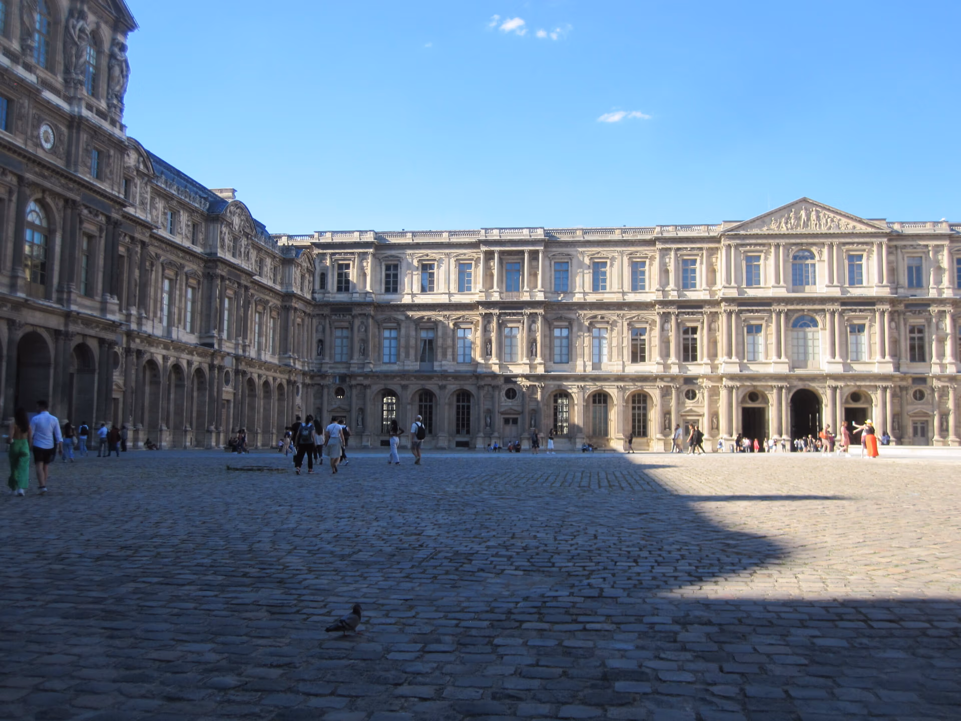 Cour Carrée en el Louvre