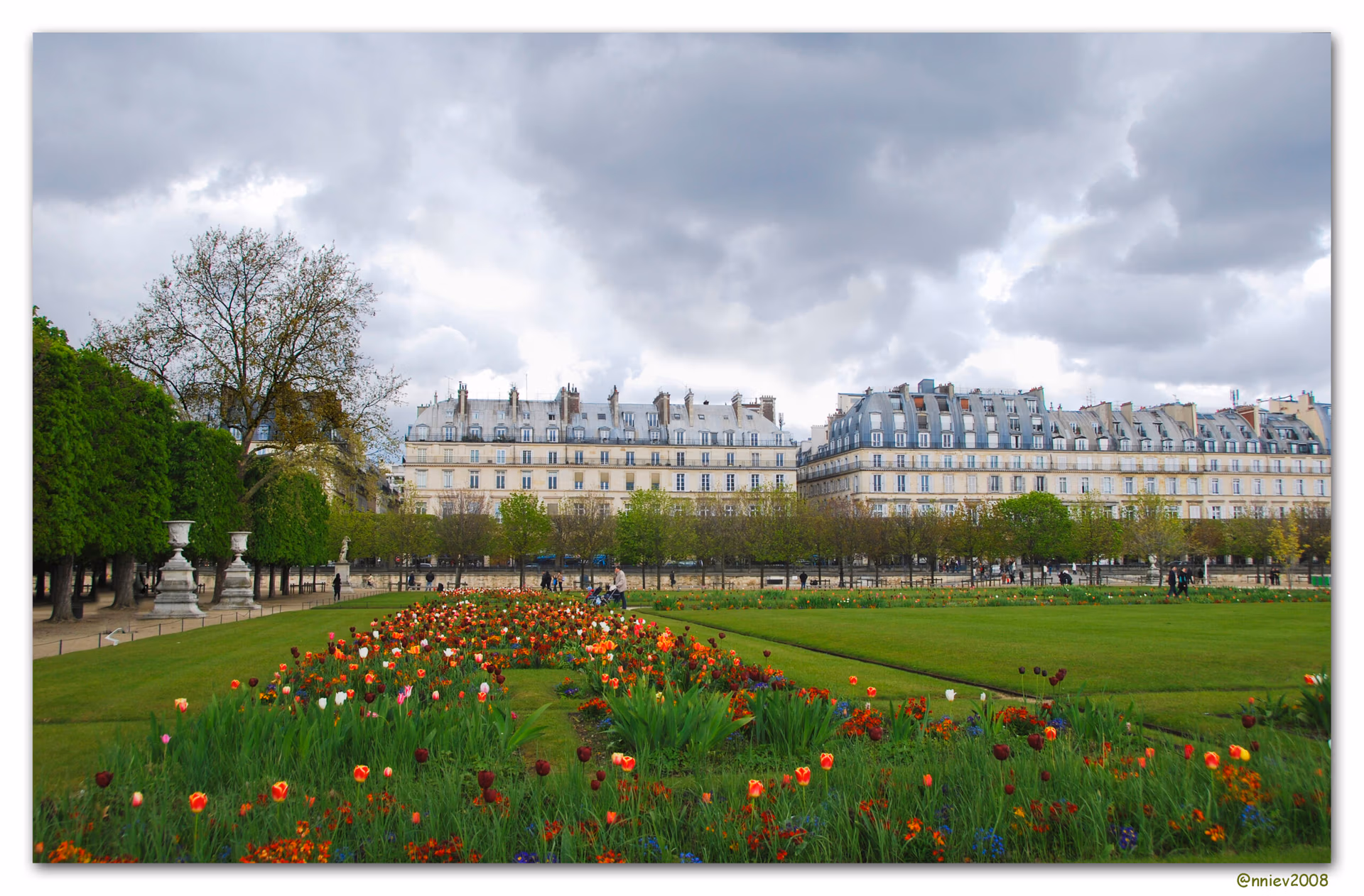 Jardin des Tuileries en París