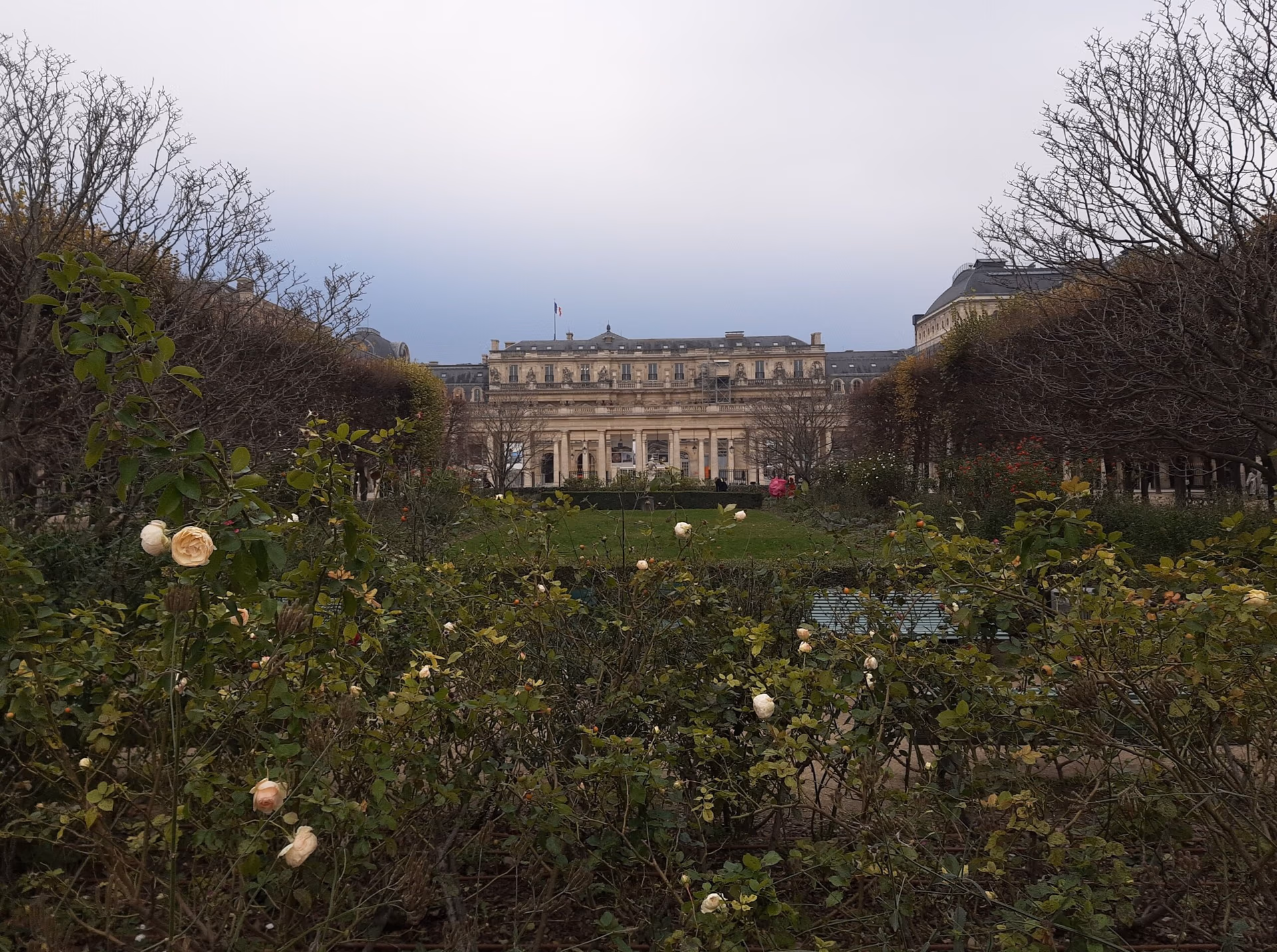 Jardín del Palais-Royal en París