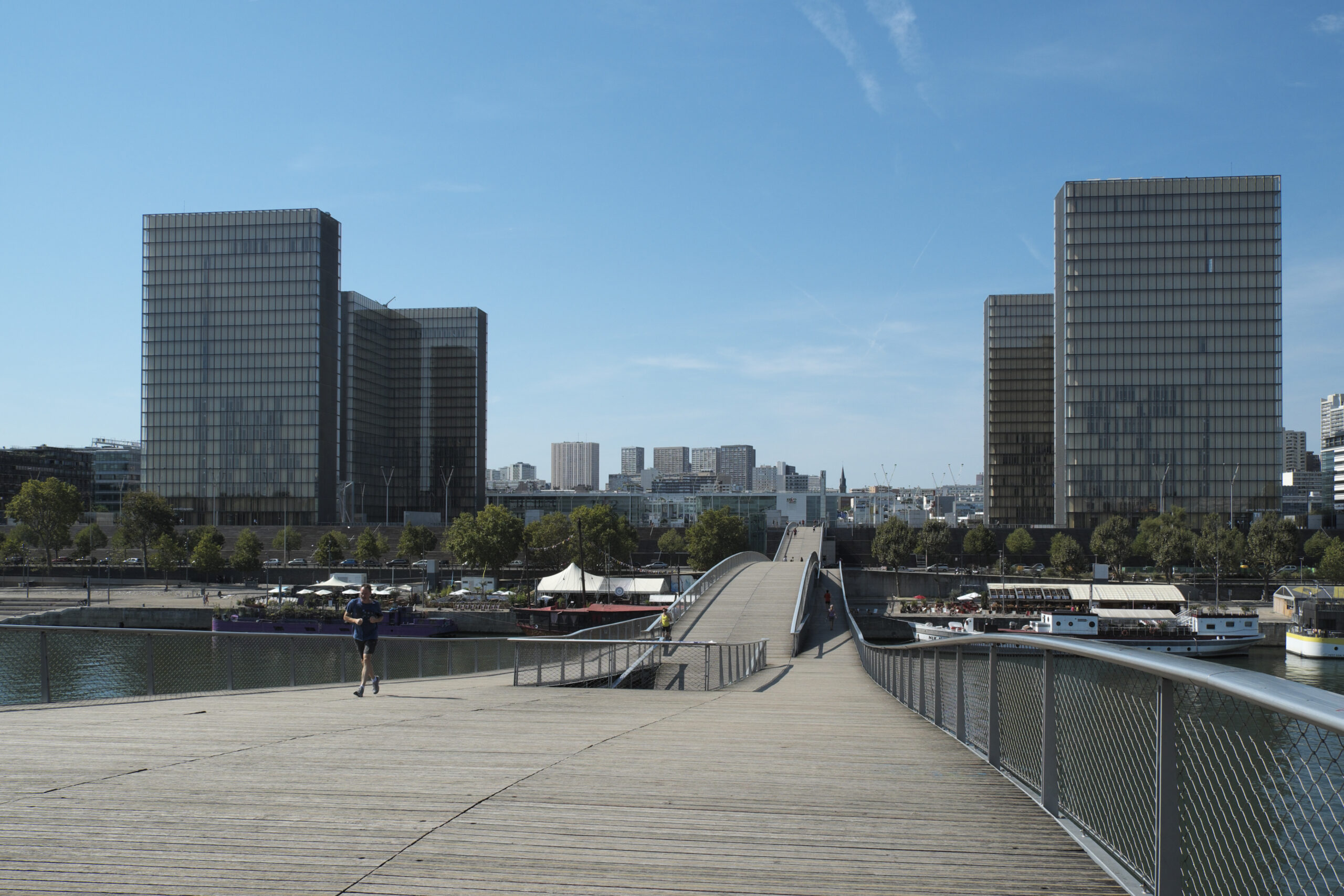Bibliothèque François-Mitterrand en Paris Rive Gauche