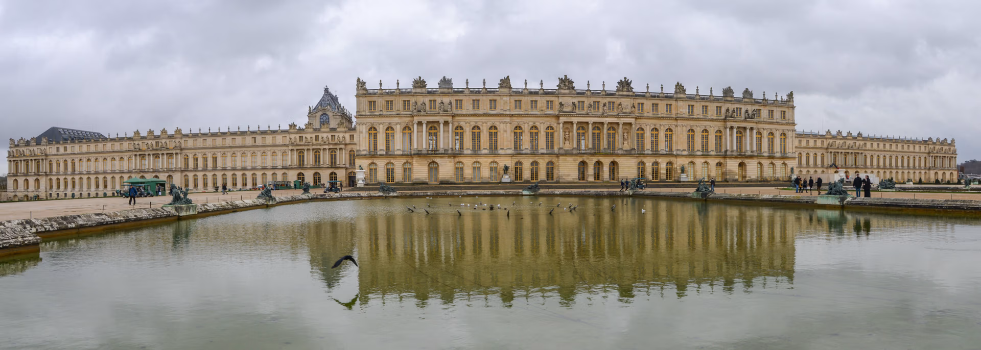 Château de Versailles visto desde el jardín