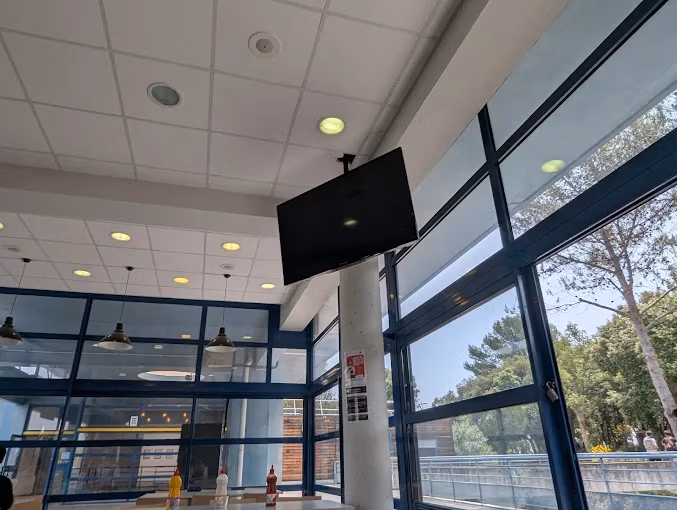 Resto U Hélios near DSTI Sophia-Antipolis, used as the video cover